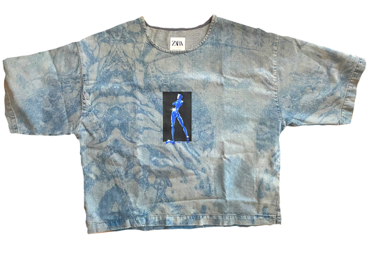 ARTIFICIAL DENIM T